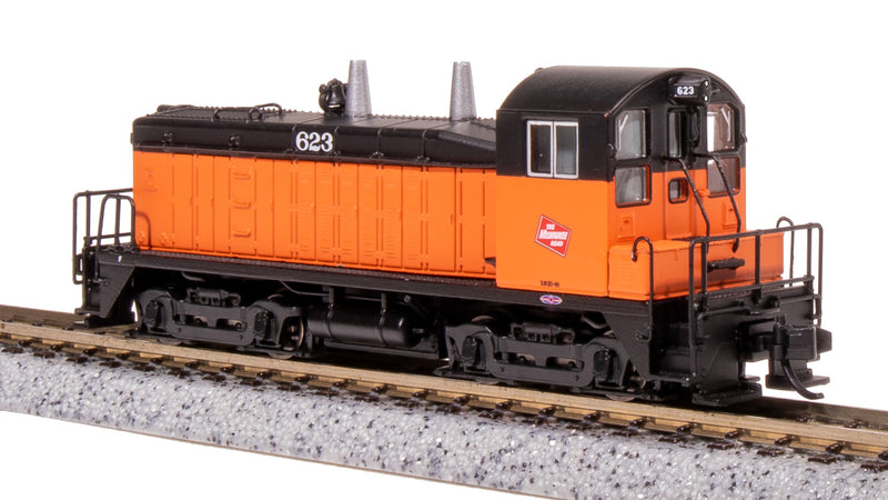 BLI 7518 EMD SW7, MILW 623, Orange & Black, Paragon4 Sound/DC/DCC, N