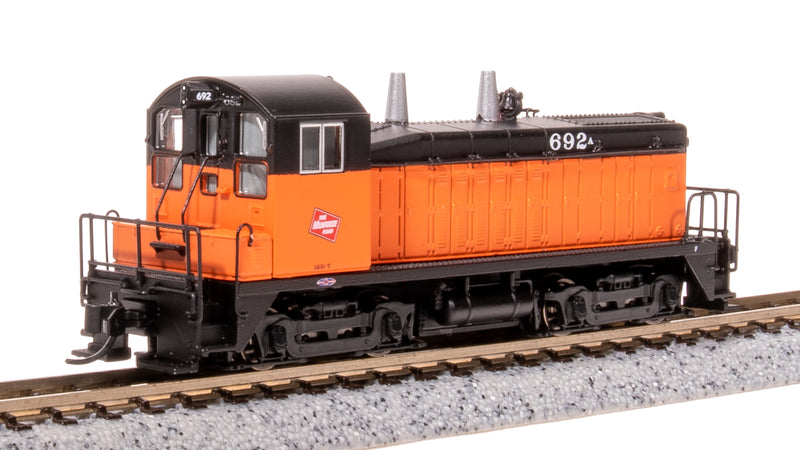 BLI 7519 EMD TR4A, MILW 692A, Orange & Black, Paragon4 Sound/DC/DCC, N