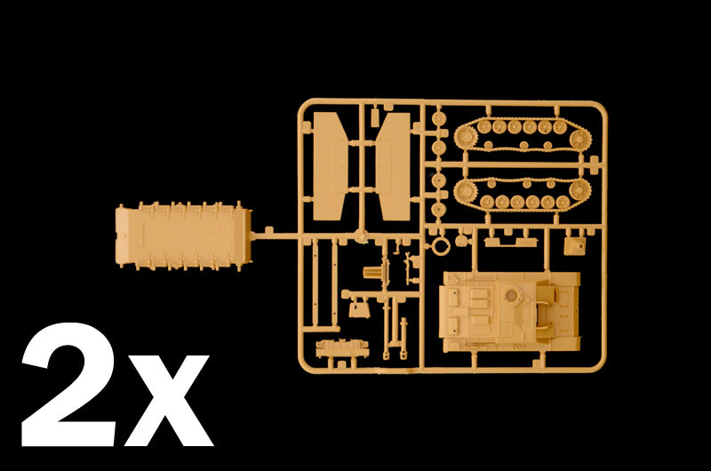 Italeri 7522 - SCALE 1 : 72 STURMGESCHUTZ III - FAST ASSEMBLY