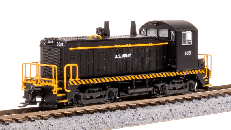 BLI 7526 EMD SW8, USAX 2019, Black w/ "US ARMY", Paragon4 Sound/DC/DCC, N (NP)