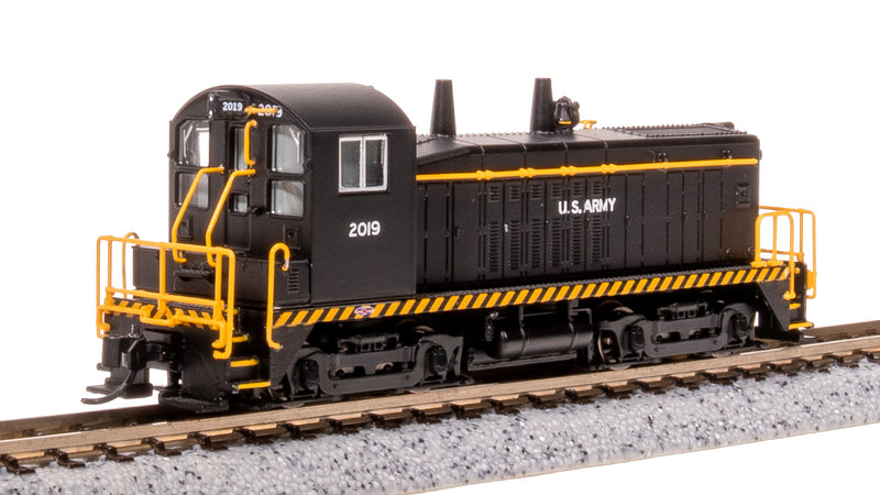 BLI 7526 EMD SW8, USAX 2019, Black w/ "US ARMY", Paragon4 Sound/DC/DCC, N (NP)