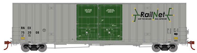 Athearn HO 75300 60' Gunderson Box Car, RailNet