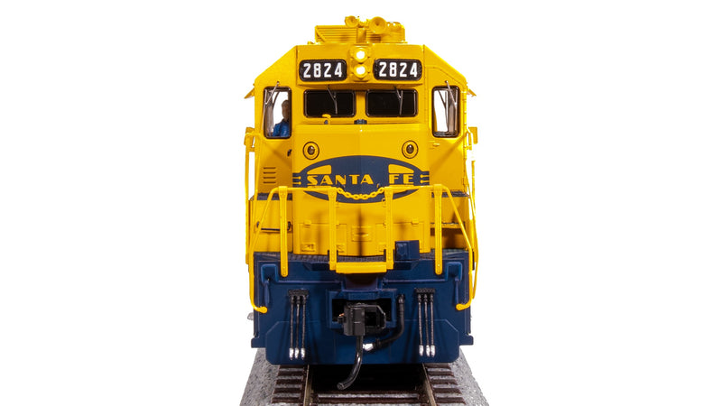 BLI 7530 EMD GP35, ATSF 2824, Blue Warbonnet, Paragon4 Sound/DC/DCC (GP35u), HO Scale