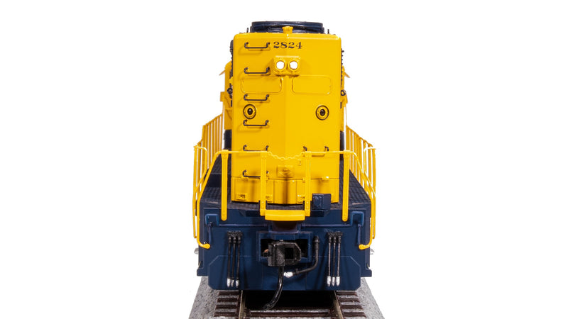 BLI 7530 EMD GP35, ATSF 2824, Blue Warbonnet, Paragon4 Sound/DC/DCC (GP35u), HO Scale