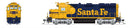 BLI 8220 EMD GP35, ATSF 2824, Blue Warbonnet, No-Sound / DCC-Ready, HO (GP35u)