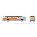 PREORDER Rapido HO 753133 Mid-1960s, 1980s Suburban New Look Bus, Lighted, SEMTA Detroit Area
