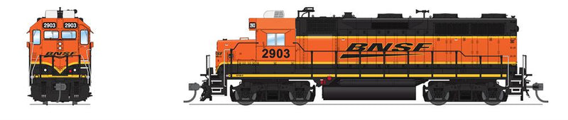 BLI 7532 EMD GP35, BNSF 2903, Swoosh Scheme, Paragon4 Sound/DC/DCC (GP39-3), HO Scale