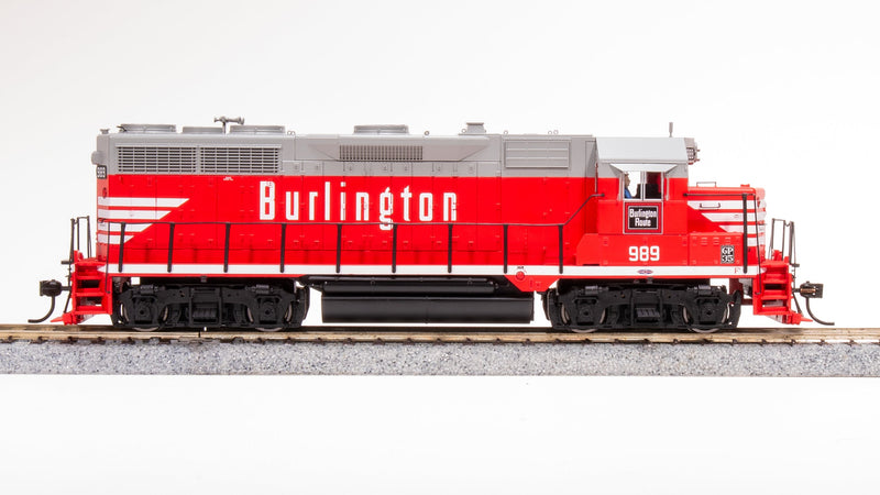 BLI 8222 EMD GP35, CBQ 989, Chinese Red, No-Sound / DCC-Ready, HO