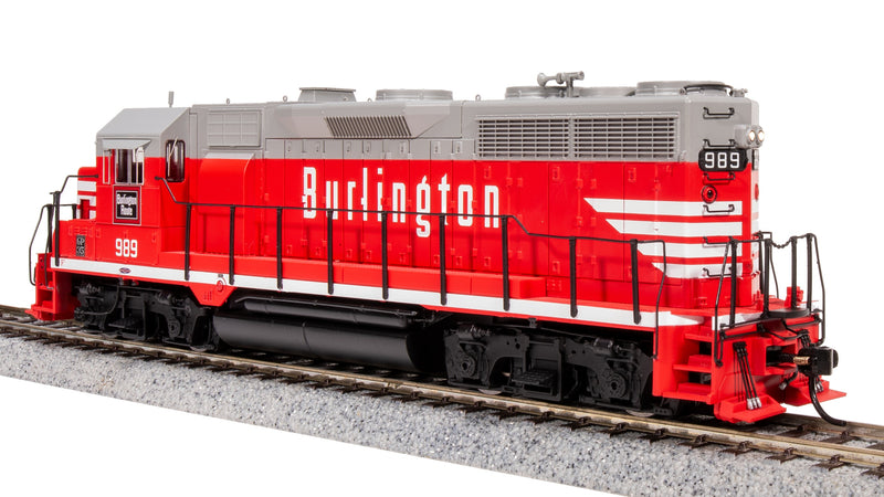 BLI 7534 EMD GP35, CBQ 989, Chinese Red, Paragon4 Sound/DC/DCC, HO Scale