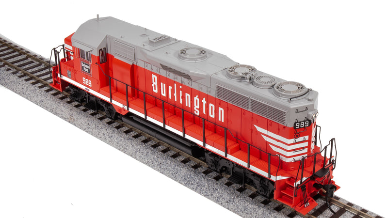 BLI 7534 EMD GP35, CBQ 989, Chinese Red, Paragon4 Sound/DC/DCC, HO Scale