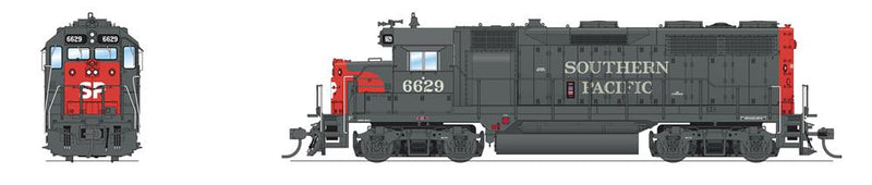 BLI 7546 EMD GP35, SP 6629, Bloody Nose, SP on Nose, Paragon4 Sound/DC/DCC, HO Scale