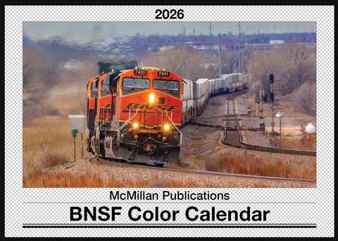 McMillan Publications BNSF26 2026 Calendar, BNSF Railway