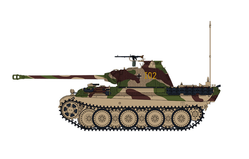 Meng-Model TS-052 GERMAN MEDIUM TANK Sd.Kfz.171 PANTHER Ausf.G EARLY/Ausf.G with AIR DEFENSE ARMOR 1:35