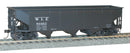 Accurail HO 7559 AAR 70-Ton Offset-Side 3-Bay Hopper Kit, Wheeling & Lake Erie