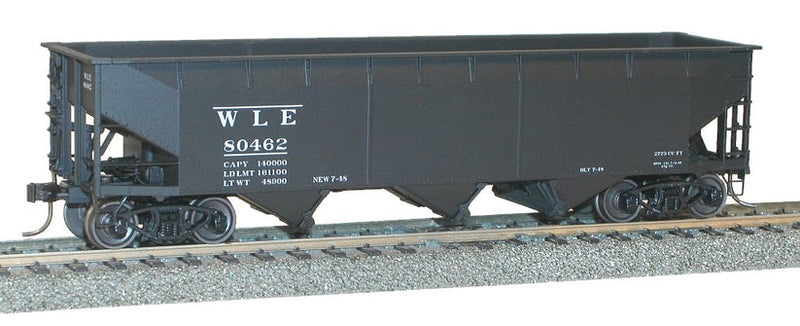 Accurail HO 7559 AAR 70-Ton Offset-Side 3-Bay Hopper Kit, Wheeling & Lake Erie