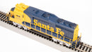 BLI 7560 EMD GP30, ATSF 2710, Blue Warbonnet, Paragon4 Sound/DC/DCC (GP30u), HO Scale
