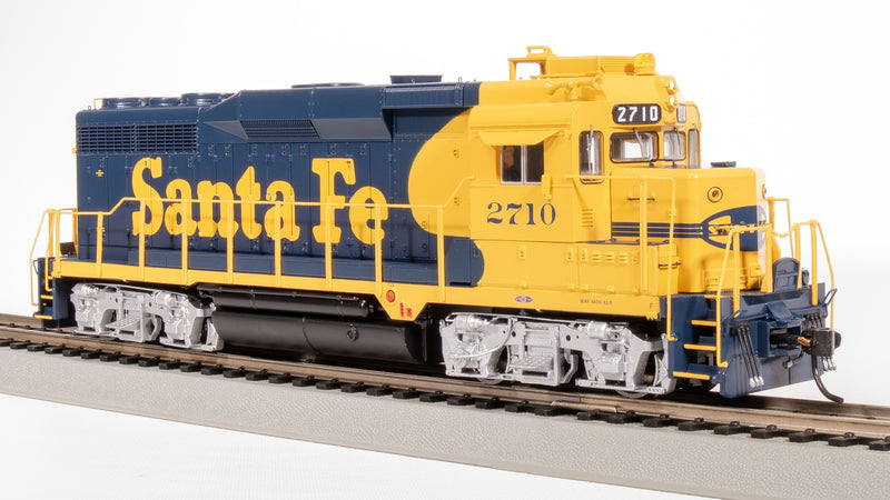 BLI 7560 EMD GP30, ATSF 2710, Blue Warbonnet, Paragon4 Sound/DC/DCC (GP30u), HO Scale