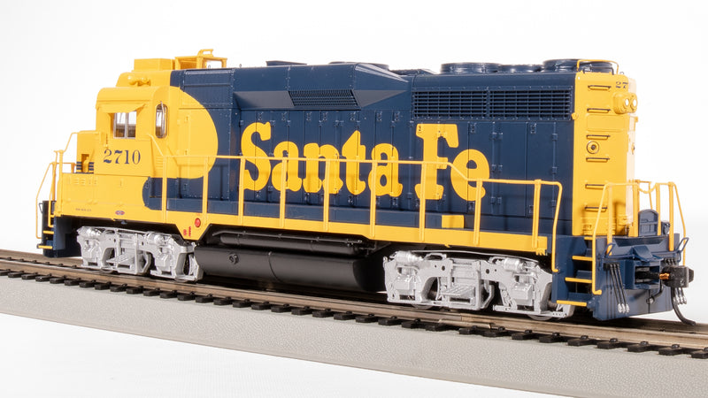 BLI 7560 EMD GP30, ATSF 2710, Blue Warbonnet, Paragon4 Sound/DC/DCC (GP30u), HO Scale