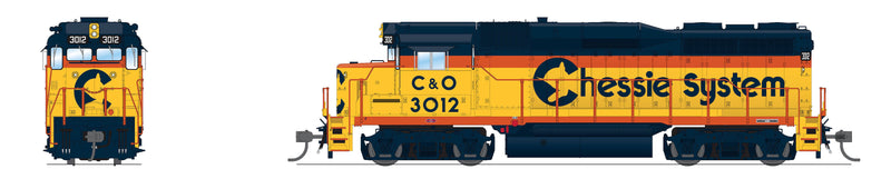 BLI 9567 EMD GP30, C&O 3012, Chessie System, No-Sound / DCC-Ready, HO