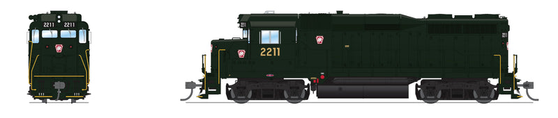 BLI 9574 EMD GP30, PRR 2211, w/ Red Keystone, No-Sound / DCC-Ready, HO