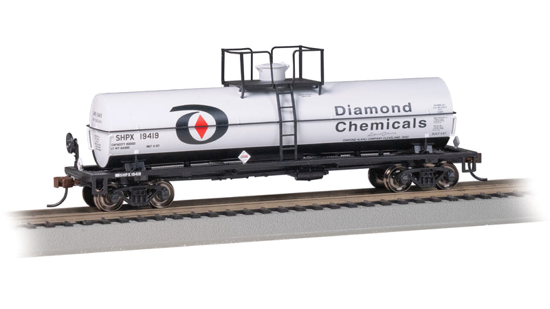 Bachmann 75801 Chemical Tank Car - Ready to Run -- Diamond Chemicals