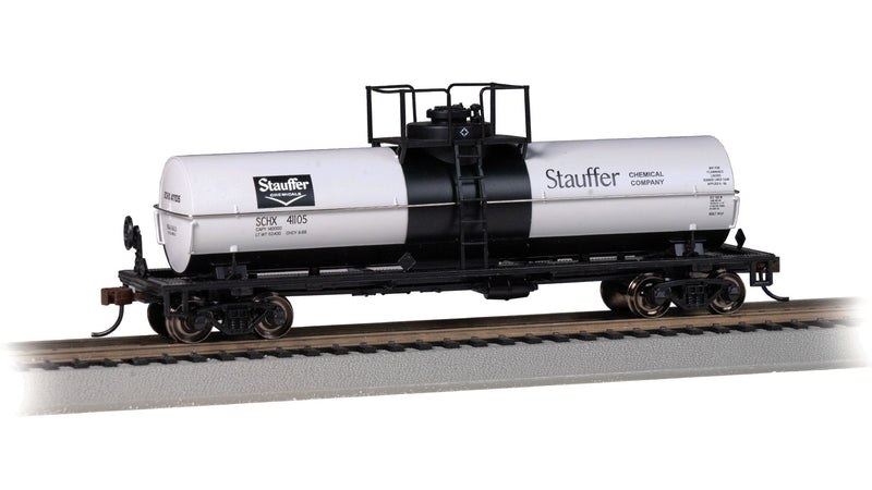 Bachmann 75804 Chemical Tank Car - Ready to Run -- Stauffer Chemicals