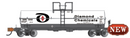 Bachmann N 75851 Chemical Tank Car with Small Dome, Diamond Chemicals