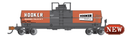 Bachmann N 75853 Chemical Tank Car with Large Dome, Hooker Chemicals