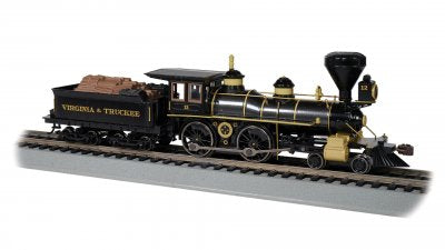 Bachmann HO 52709 4-4-0 American with Wood Load, Virginia and Truckee "Genoa"