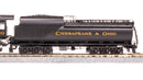 (Brass Hybrid) BLI 7592 Chesapeake & Ohio K-2 Mikado,