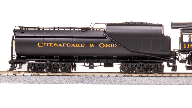 (Brass Hybrid) BLI 7593 Chesapeake & Ohio K-2 Mikado,