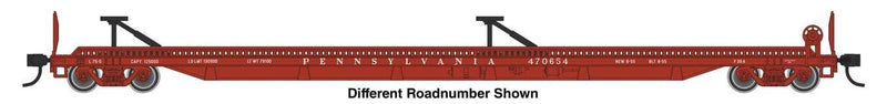 PREORDER Walthers Mainline HO 910-5233 75' Piggyback Flatcar, Pennsylvania Railroad