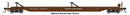 PREORDER Walthers Mainline HO 910-5235 75' Piggyback Flatcar, Southern Pacific