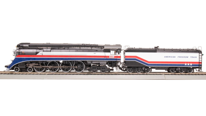 PREORDER Broadway Limited Imports HO 9841 GS-4 4-8-4 Steam Locomotive, Southern Pacific "1975 American Freedom Train"