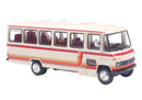 PREORDER Brekina HO 36751 1960s-1970s Mercedes-Benz O 309 Bus Long Wheelbase, Assembled, Beige, White, Orange