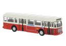 PREORDER Brekina HO 61400 Saviem SC 10 Bus, Assembled, Grenoble, Germany (white, red, German Lettering)