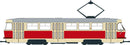 PREORDER Brekina HO 64503 Tatra Streetcar, Unpowered Locomotive Schwerin, Germany