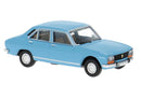 PREORDER Brekina HO 29121 1968 Peugeot 504 Sedan, Assembled, Light Blue