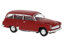 PREORDER Brekina HO 27192 1956-1965 Wartburg 311 Station Wagon, Assembled, Red