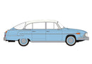 PREORDER Brekina HO 27327 Tatra 603-2 Sedan, Assembled, Light Blue, White