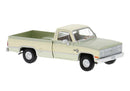 PREORDER Brekina HO 19695 Chevrolet C10 Pickup Truck, Assembled, Light Green, Ivory