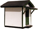 B.T.S. HO 27112 Tool Storage Shed, 1-5/8 x 2" 4.1 x 5.1cm