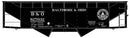 PREORDER Accurail HO 81903 50-Ton Offset-Side 2-Bay Hopper Kit, Baltimore & Ohio