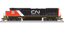 Atlas HO 10004180 GE DASH 8-40C with Front & Rear Ditch Lights, Canadian National