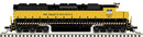 Atlas N 40005571 EMD SD45 Low Nose Master Silver, New York, Susquehanna & Western