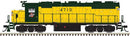 Atlas N 40005622 EMD GP38 Low Nose with Dynamic Brakes Lok Master Gold, Chicago & North Western