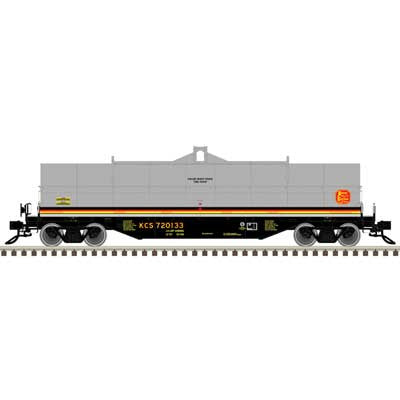 Atlas N 50006783 42' Coil Steel Car with Fishbelly Side Sill Master, Kansas City Southern
