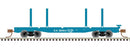 Atlas N 50006285 45' Logging Flatcar Master, Great Northern