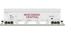 Atlas HO 20006397 ACF 5250 Centerflow Covered Hopper Master Plus, Wisconsin Central 83004