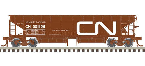 Atlas HO 20006801 70-Ton Hart Ballast Car Master, Canadian National 301190